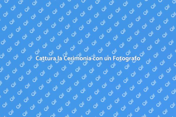Fotografia per il Tuo Giorno Speciale