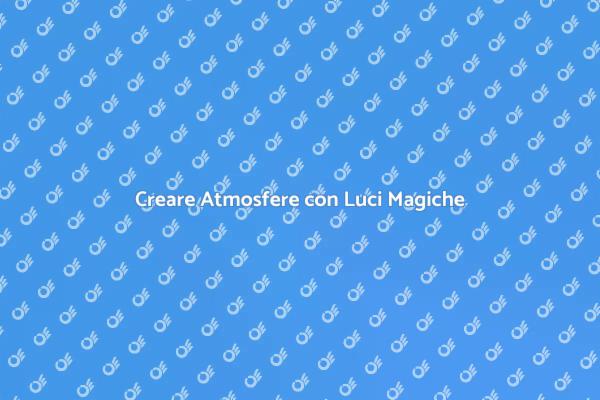 Trasforma i Tuoi Eventi in Magia