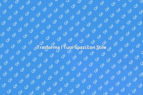 Illumina con Eleganza i Tuoi Spazi