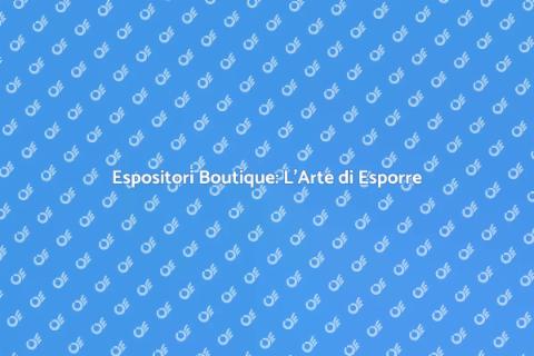 Mobile Espositore per Boutique
