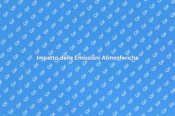 Emissioni Atmosferiche e Ristrutturazione