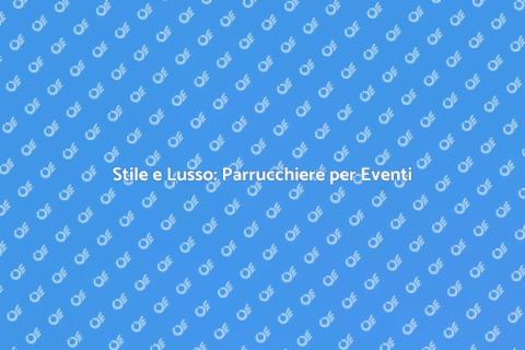 Parrucchiere per Festeggiamenti di Classe