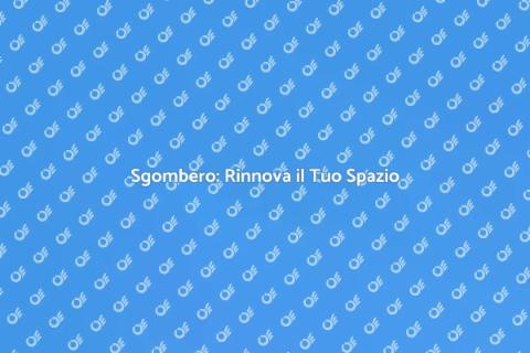 Sgombero: Liberati dal Caos