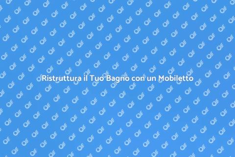 Mobiletto da Bagno con Ripiani