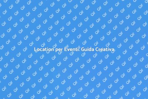 Gestione Location Eventi: Arte e Creatività