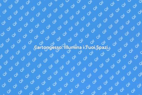 Illuminazione con Cartongesso: Design