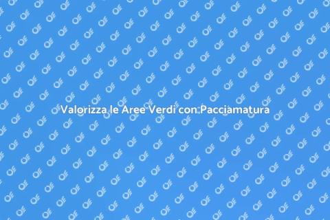 Pacciamatura con Materiale Riciclato