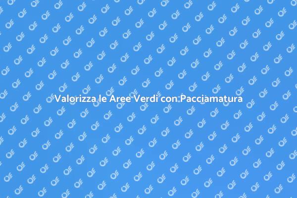 Innovazione Verde: Pacciamatura Riciclata