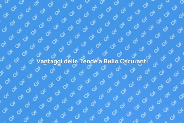 Eleganza e Funzionalità delle Tende a Rullo