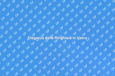Ringhiere in Vetro Temperato Eleganti