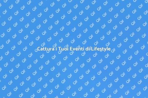 Fotografo per Eventi di Lifestyle
