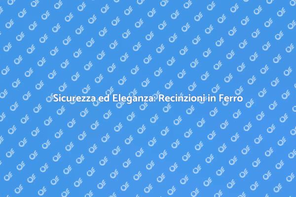 Proteggi il Tuo Giardino con Stile