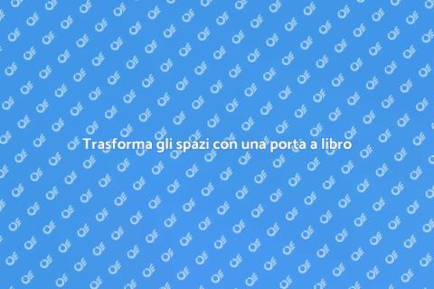 Porta a libro moderna: eleganza e stile
