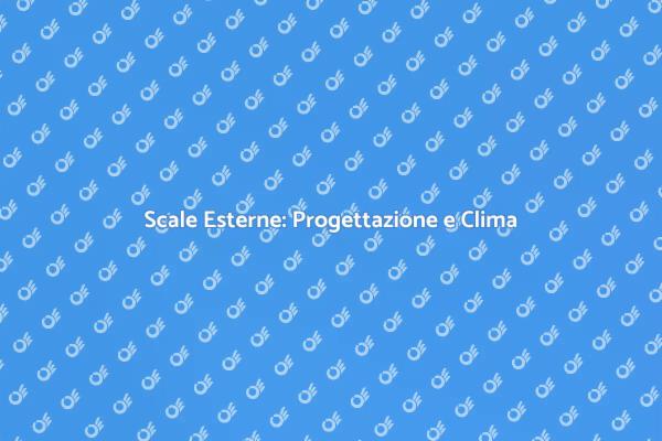 Scale Esterne: Sicurezza e Design