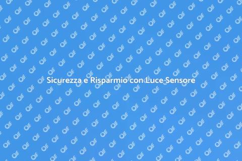 Luce con Sensore di Movimento