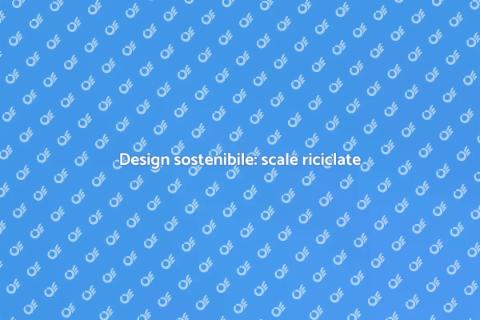 Scale interne in materiali riciclati