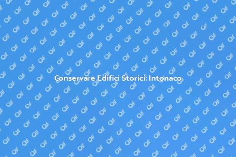 Rimozione Intonaco Granulare Edifici