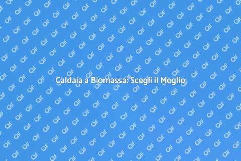 Sostituzione Caldaia a Biomassa
