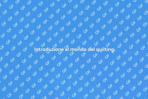 Un libro per imparare il quilting