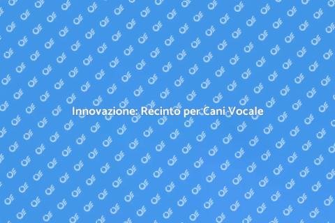 Recinto per Cani con Controllo Vocale
