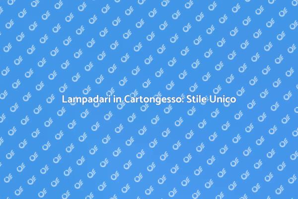 Trasforma il Tuo Spazio con Cartongesso