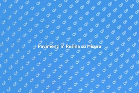 Personalizzazione Pavimento in Resina