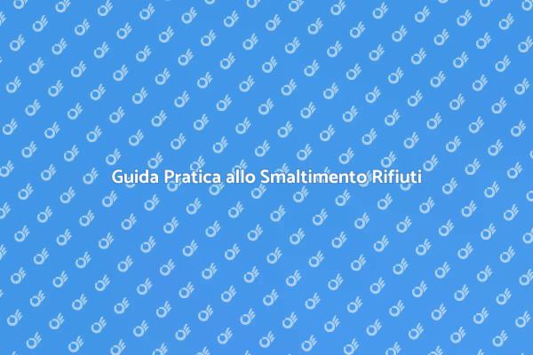 Rifiuti? Ecco come smaltirli correttamente
