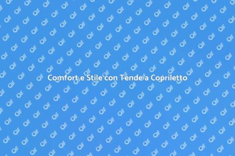Tende a Copriletto per Finestre