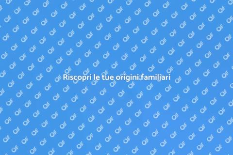 Scopri la tua storia familiare