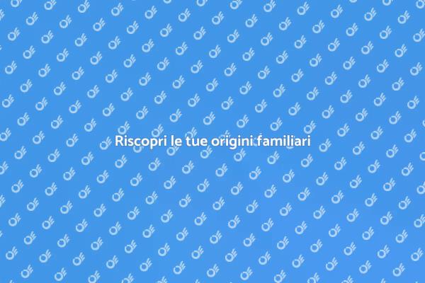 Esplora le tue radici familiari