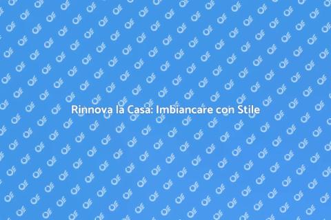 Imbiancare le Pareti di Casa