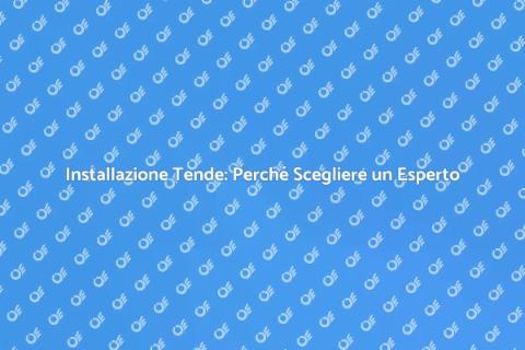 Professionista per Installare Tende