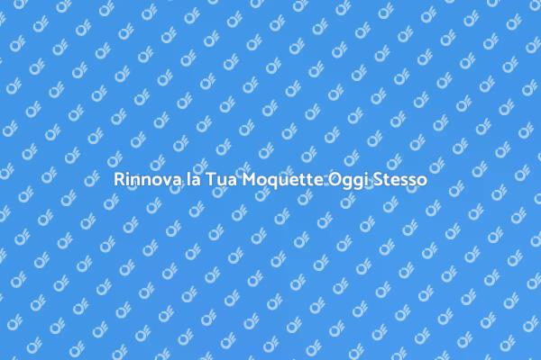 Servizio Professionale di Moquette