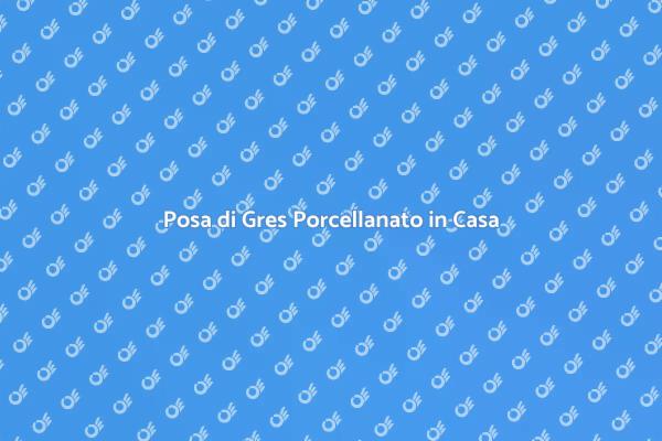 Ristruttura con Gres Porcellanato