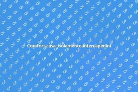 Isolare pareti con intercapedini