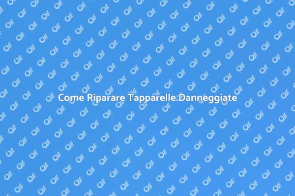 Guida alla Riparazione di Tapparelle