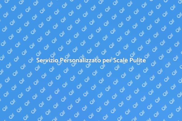Mantieni le Scale Condominiali Pulite