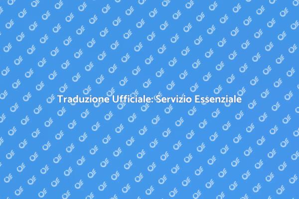 Traduzione Ufficiale: Precisione e Validità