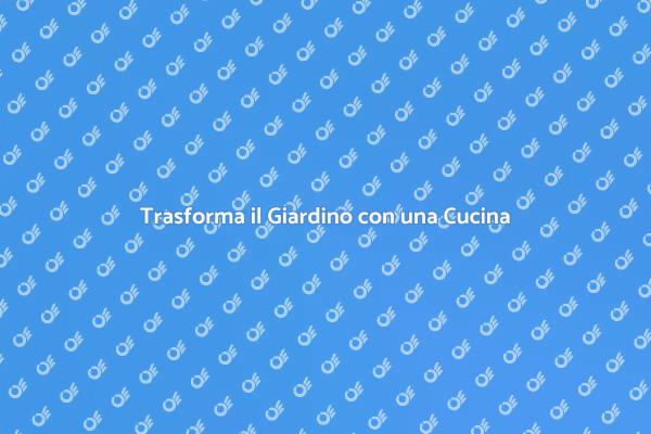 Cucina All'Aperto: Progetta il Tuo Spazio