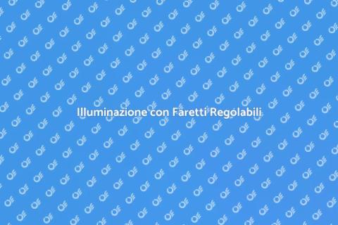 Controsoffitto con Faretti Regolabili