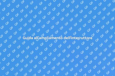 Ampliamento interruttore magnetotermico