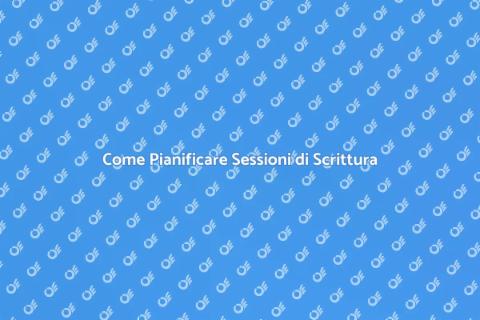 Organizzare Sessioni di Scrittura Musicale