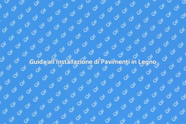 Pavimenti in Legno: Eleganza e Funzionalità