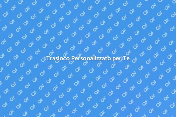 Il Tuo Trasloco Facile e Organizzato
