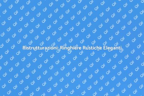 Ringhiere in Stile Rustico per Casa