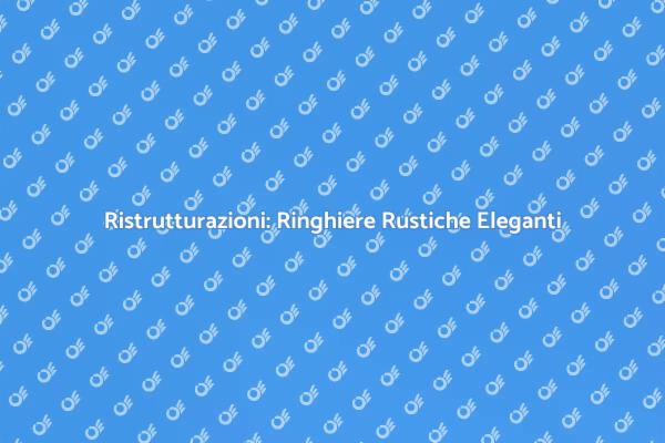 Trasforma la Tua Casa con Ringhiere Rustiche