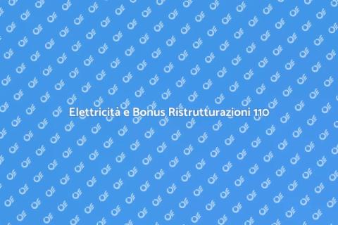 Lavori Elettrici con Bonus 110