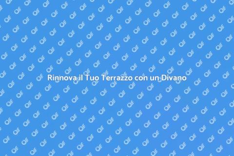 Divano da Terrazzo in Legno Elegante