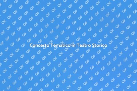 Organizzare un Concerto Tematico