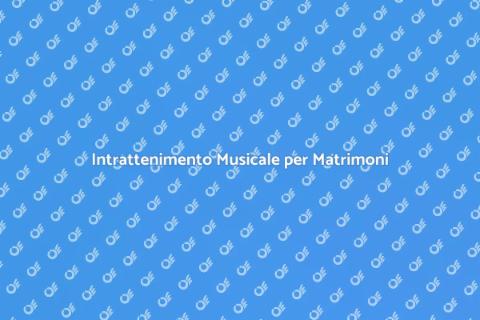 DJ per Matrimonio all'Aperto